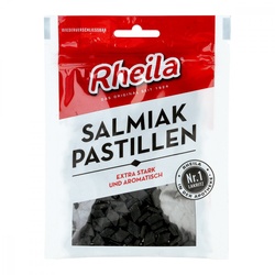 Rheila Salmiak Pastillen mit Zucker