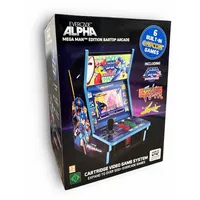 plaion Evercade Alpha Mega Man Bartop Arcade 8 Zoll Schwarz inkl. 6 Spiele
