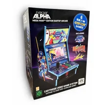 plaion Evercade Alpha Mega Man Bartop Arcade 8 Zoll Schwarz inkl. 6 Spiele