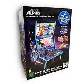 plaion Evercade Alpha Mega Man Bartop Arcade 8 Zoll Schwarz inkl. 6 Spiele