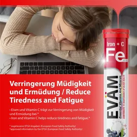 eväm Eisen + Vitamin C Brausetabletten 20 St.