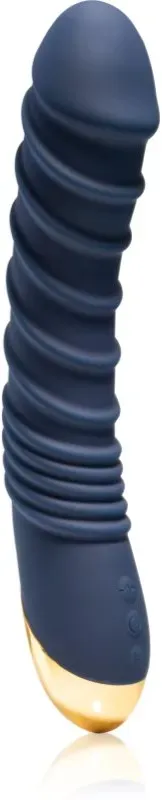 Dream Toys Goddess Collection Aeolus Vibrator Blue 21,5 cm