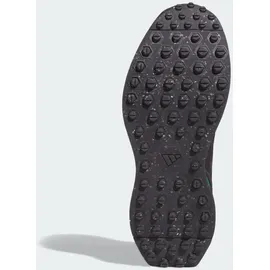 adidas S2G 26 LEATHER SPIKELESS GOLFSCHUH - Core Black / Grey Four / Court Green - 43 1/3