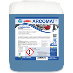 ARCOMAT Industrie- und Automatenreiniger, Alkalischer Industriereiniger für die Unterhalts- und Intensivreinigung, 10 Liter - Kanister