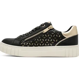 Marco Tozzi M2370142 Damen Wechselfußbett Schwarz/Gold 41