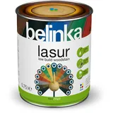 BELINKA Holzlasur Altholz - 0,75 Liter Premium Lasur - Holzanstrich - Für Innen und Außen - Lasur 28