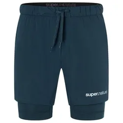 Super.Natural M Double Layer Shorts blueberry (W01) S