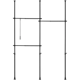 [en.casa] Garderobenständer Kemi Schwarz