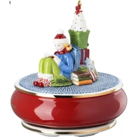 Hutschenreuther Sammelserie Weihnachtslied Spieluhr groß; 14 cm/Ø Alle Jahre wieder