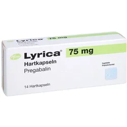 Lyrica 75 mg Hartkapseln 14 St