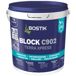 Bostik Block C902 Terra Xpress (Puder-Ex) Bauwerksabdichtung 1kg Eimer