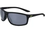 Nike Vision Adrenaline Sonnenbrille - Matte Black / Volt / Grey / Silver Flash - Black 2/CAT 3