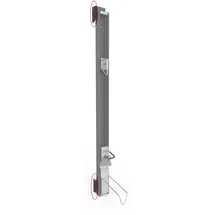 Biohort Montageset Bikelift für Gartenhaus 17x43x185 cm Dunkelgrau-Metallic