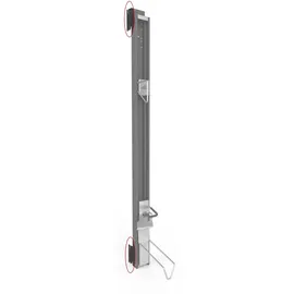 Biohort Montageset Bikelift für Gartenhaus 17x43x185 cm Dunkelgrau-Metallic
