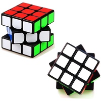 EACHHAHA 2 Stück Zauberwürfel 3x3,zauberwürfel Set,Speed Cube Professionell reibungslos, hohe Fehlertoleranz,Geeignet für Wettkampftraining, Geburtstagsgeschenke