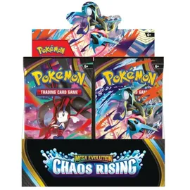 Pokémon Chaos Rising Booster Display
