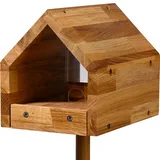 Luxus-Vogelhaus "Bauhaus I", Eiche Natur