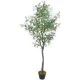 Decovego Künstlicher Olivenbaum 160 cm