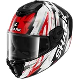 Shark Spartan RS Hibolt Integralhelm - Schwarz/Rot/Weiß / XS