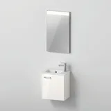 Duravit Xbase 3-tlg. Hochglanz Weiß