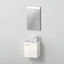 Duravit Xbase 3-tlg. Hochglanz Weiß