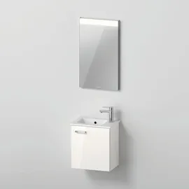 Duravit Xbase 3-tlg. Hochglanz Weiß