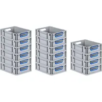 Proregal SuperSparSet 16x Eurobox NextGen Color HxBxT 12x30x40cm, 11