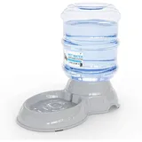 Noa Store Automatischer Wasserspender für Haustiere | Trinkbrunnen ohne Kabel | Katzen- und Hundetränke mit Schwerkraft, Wasserspenderstation, Katzen- und Hundewassernapf | 3,8 L