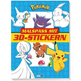 Panini Pokémon: Malspaß mit 3D-Stickern