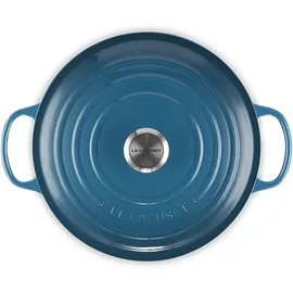 Le Creuset Signature Bräter 24 cm rund deep teal