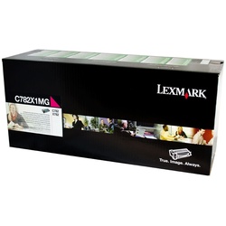 Original Lexmark Toner C782X1MG magenta für C 782 X782 oV