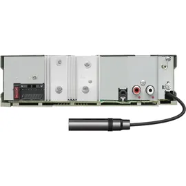 EHO Kenwood KMM-BT408DAB 1-DIN Digital Media Receiver Autoradio DAB+ Bluetooth USB Einbauset für Seat Mii ab 2011 schwarz