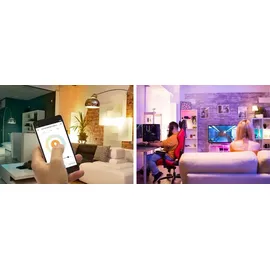 Spectrum Smart LED Birnenform 9W = 62W E27 matt RGBW + CCT 2700K - 6500K Tuya Wi-Fi