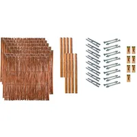 Tetzner & Jentzsch Flechtzaun 1332 x 180 cm Beige/Massivholz