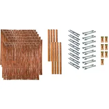 Tetzner & Jentzsch Flechtzaun 1332 x 180 cm Beige/Massivholz