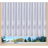 WECKBRODT Gardine »Chelsea«, (1 St.), Jacquard, strukturiert, halbtransparent, Bordüre,