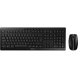 CHERRY STREAM DESKTOP Set, Maus und Tastatur kabellos, schwarz