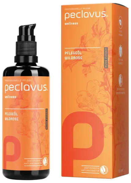 Peclavus Wellness Pflegeöl Wildrose 100ml