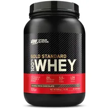 Optimum Nutrition Gold Standard 100% Whey Double Rich Chocolate Pulver 908 g