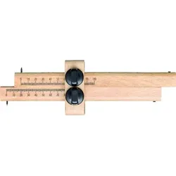 Streichmaß mit zwei Schrauben 170mm