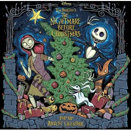 Insight Editions The Nightmare Before Christmas: Advent Calendar and Pop-Up Book