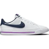 Sneaker NIKE SPORTSWEAR "COURT LEGACY (GS)" Gr. 36, blau (white/midnight) Schuhe