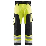 BLÅKLADER Blakläder Herren Warnschutzhose 1566 gelb, schwarz Größe, 24