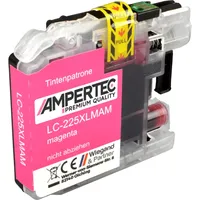Ampertec Kompatible Tinte ersetzt Brother LC-225XLM magenta