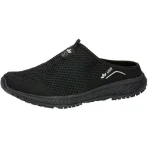 LICO Unisex Sun Sabot Hausschuh, schwarz, 41 EU