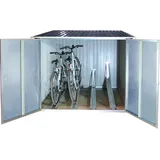 Tepro Duramax Fahrradgarage für 4 Fahrräder Anthrazit