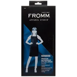 Fromm Wasserdichte Schürze Schwarz