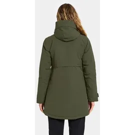 Didriksons Helle 6 - Damen Parka Größe:38, Farbe:deep green