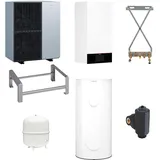 Viessmann Paket Vitocal 150-A Luft/Wasser-Wärmepumpe 11,1 kW AWO-E-AC 151.A13 400V Monoblock mit Speicher Vitocell 100-V CVWC 250l