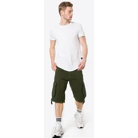 Alpha Industries Jet Cargo Shorts Dark Olive 34